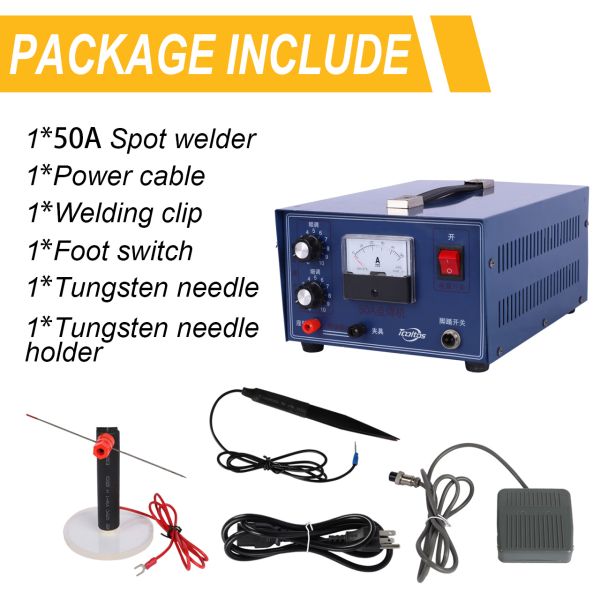 50A Jewelry Pulse Spot Welder Machine
