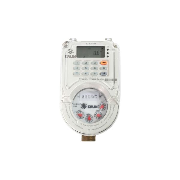 Split-Type Residential Prepaid Water Meters with RF Communication and Electronic Latched Valve