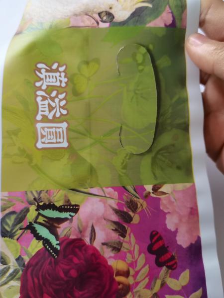 Moistureproof 3 Side Seal Bags Tear Resistance With Handle Hole