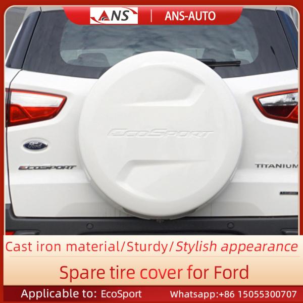 ABS Spare Tire Covers , Waterproof Ford Ecosport Back Tyre Cover