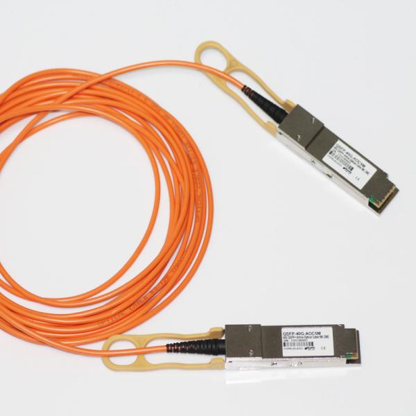 10m 40G QSFP+ To 4x10G SFP+ Breakout Fiber Optic Cable Multimode OM2