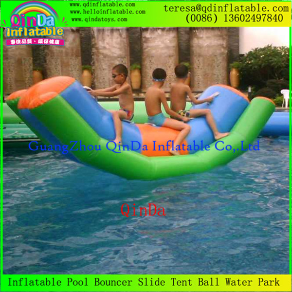 New Product Single Tube Inflatable Water Seesaw With CE Certificate Water Sport Toys