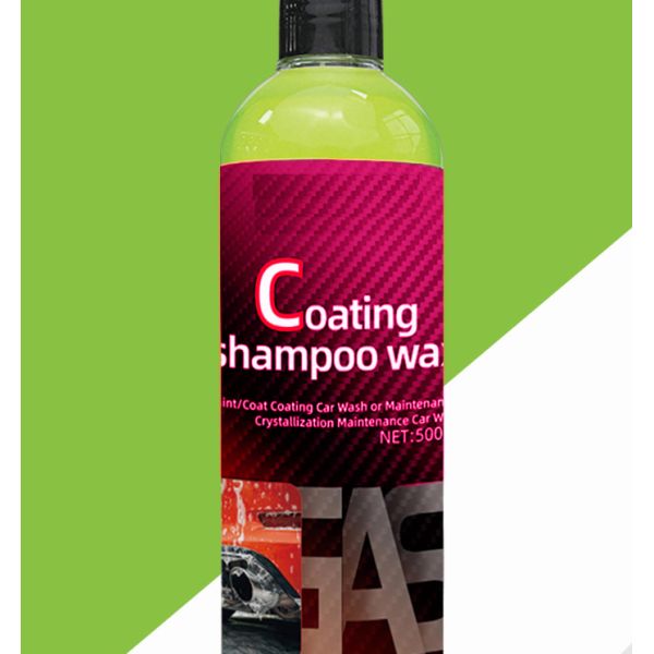 car maintenance cleaning products OEM factory 500ml car wash snow rich foam wax chemical cleaning soap coating shampoo W