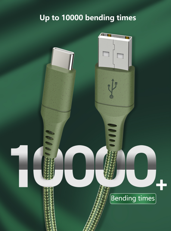 1m Length Data USB Cable Braided Tinned Copper Conductor