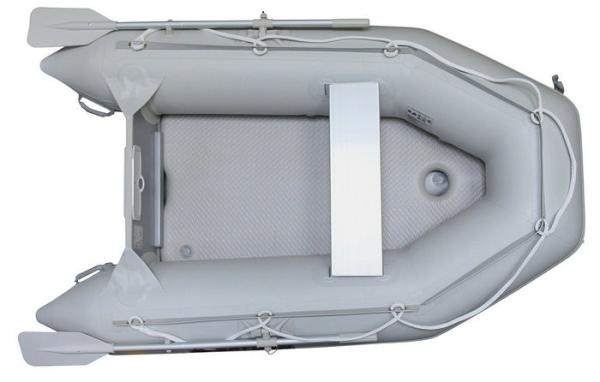 2.3 Meter Inflatable Fishing Boat Air Deck With Electric Motor 0.9mm PVC