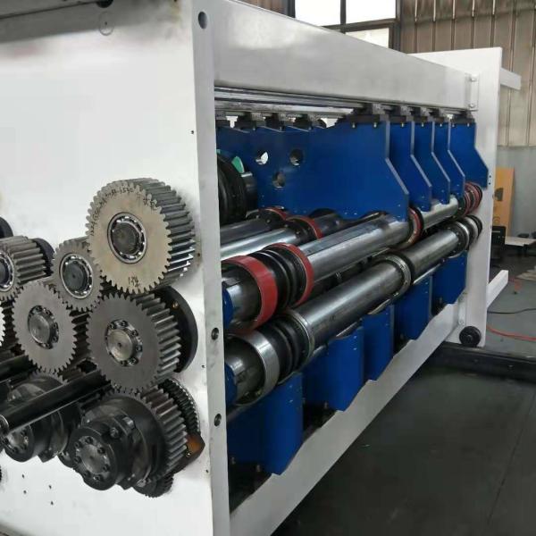 New Condition And 1 Year Warranty Corrugated Cardboard Flexo Printer Slotter Die-Cutter Stacker Machine