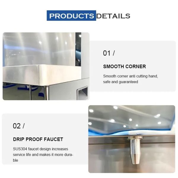 материал нержавеющей стали распределителя 304 питьевой воды емкости 35L сразу для рекламы