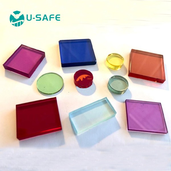 High Precision Sapphire Crystal Glass AR Coated Optical Window With Refractive Index 1.434