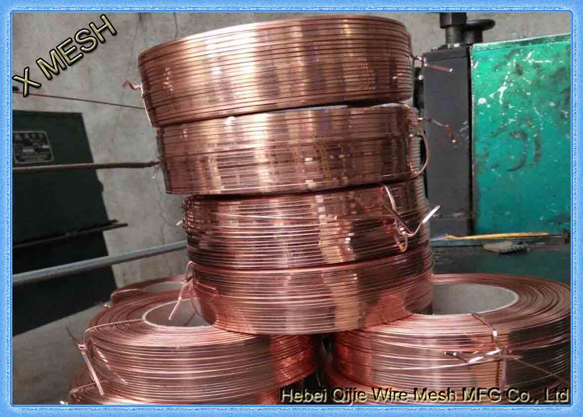 Изготовленной на заказ провод гальванизированный медью стальной 350 до МПа 550 с размером 2.25мм кс 0.5мм