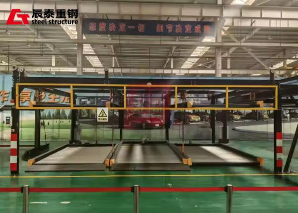Prefabricated Steel Parking Structures Lightweight Weather Resistant