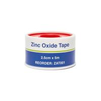 Excelente permeabilidade ao ar fita adesiva de óxido de zinco 2,5cm*5m fita adesiva de gesso