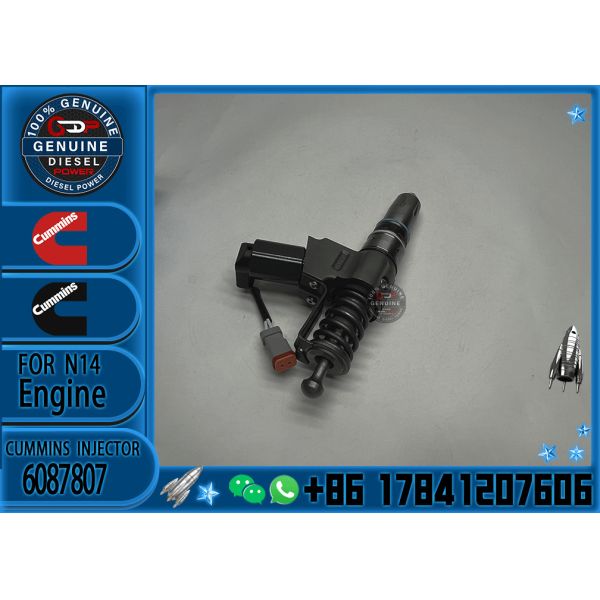 QSN14 N14 Engine Fuel Injector 3411381 6087807 3411385 3087560 For Cummins Injector