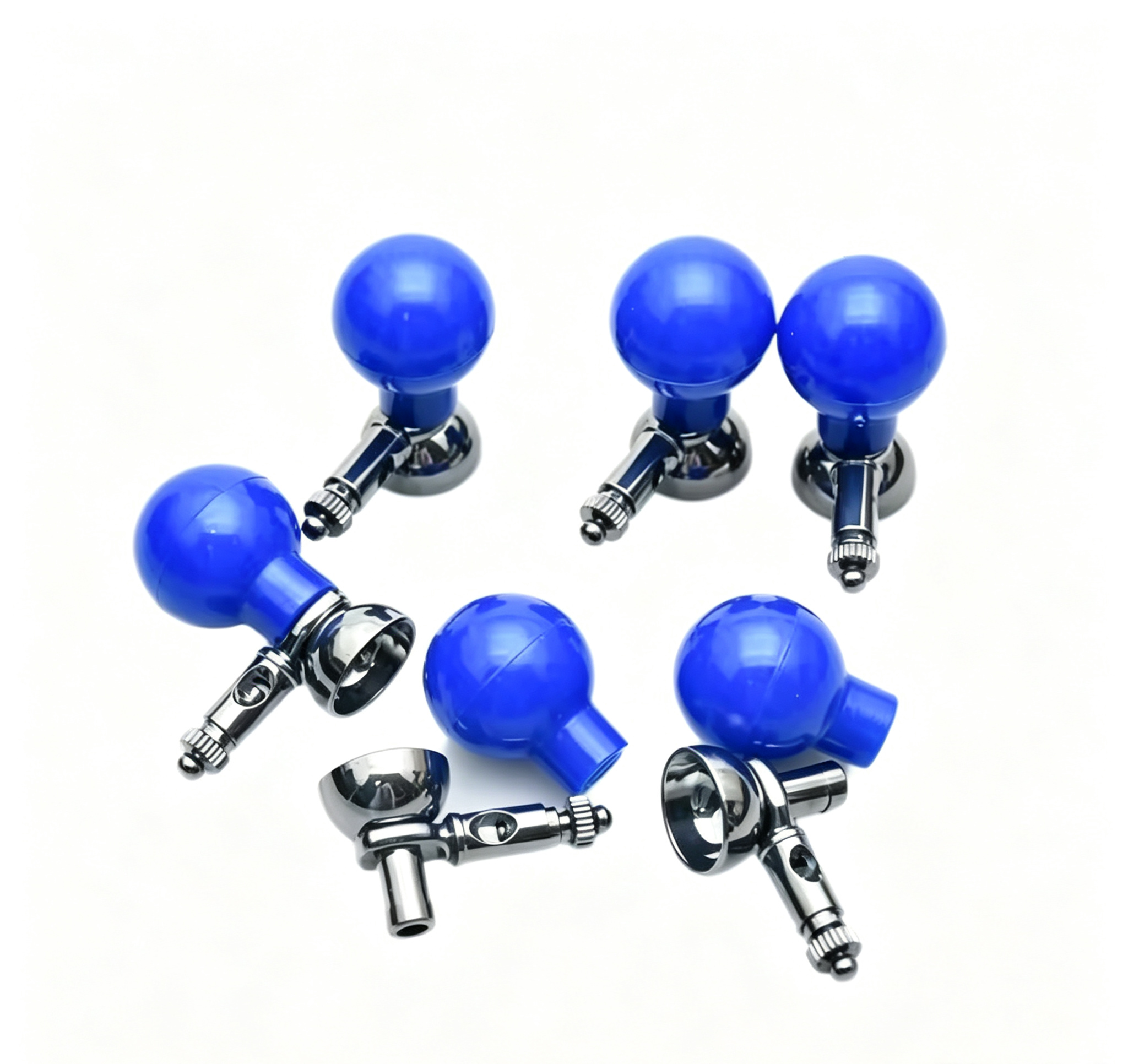 OEM / ODM ECG Chest Electrode Banana 4.0mm Suction Cup Electrode Multi Function