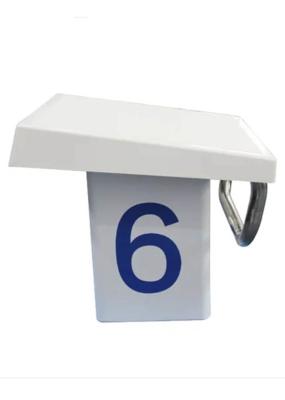 Stainless Steel 5 Meter Diving Platform , Portable Swimming Starting Blocks FINA Listed