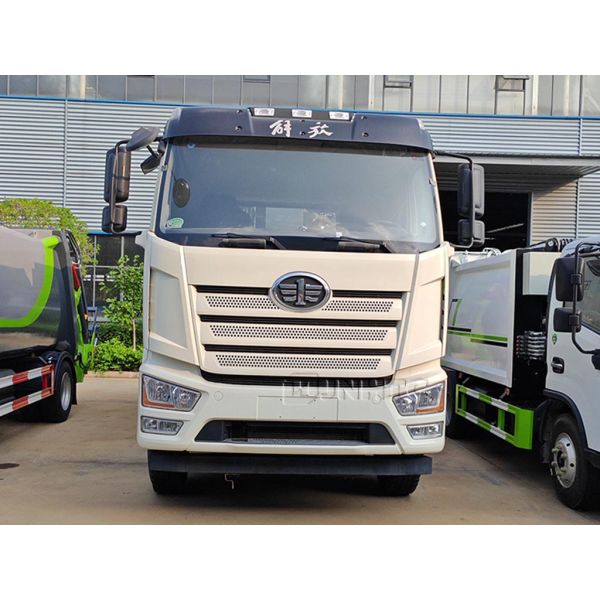 Новый мусоровоз FAW 4х2 240 л.с. 12м3 компактный мусоровоз горячая продажа
