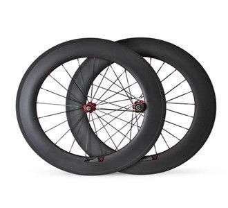 Hot sale cheaper YOUNGFANBIKE 700c 88MM Carbon clincher wheelset width 23mm for road bike