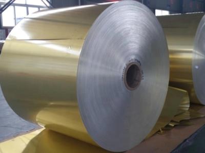 Largura de revestimento hidrófila 100mm-1600mm do rolo da folha de alumínio para o condicionador de ar