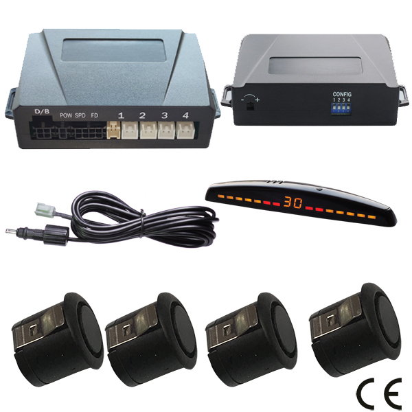Universal Aftermaket Garage Buzzer Alarm Car Front Back Bumper Assist Aid System Rear Parking Sensor