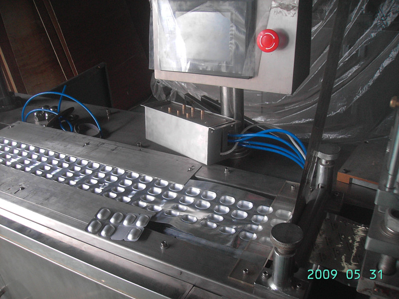 Плоская герметизируя нержавеющая сталь 304 машины упаковки волдыря планшета капсулы