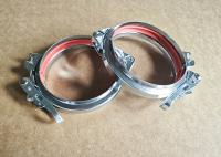 Metal 5,51 pulgadas de liberación rápida de la tubería de sujeción electropolish