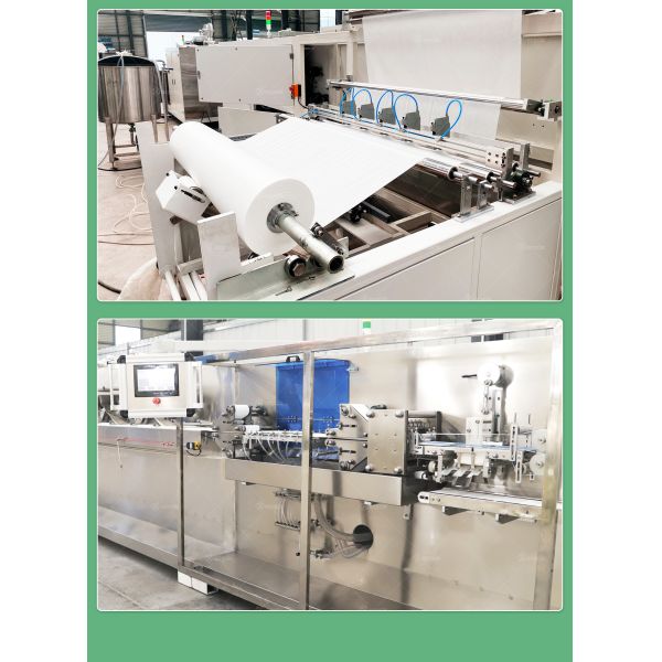 Suny Group Wet Tissue Wipe Packaging Machine Wet Wipes Making Machine