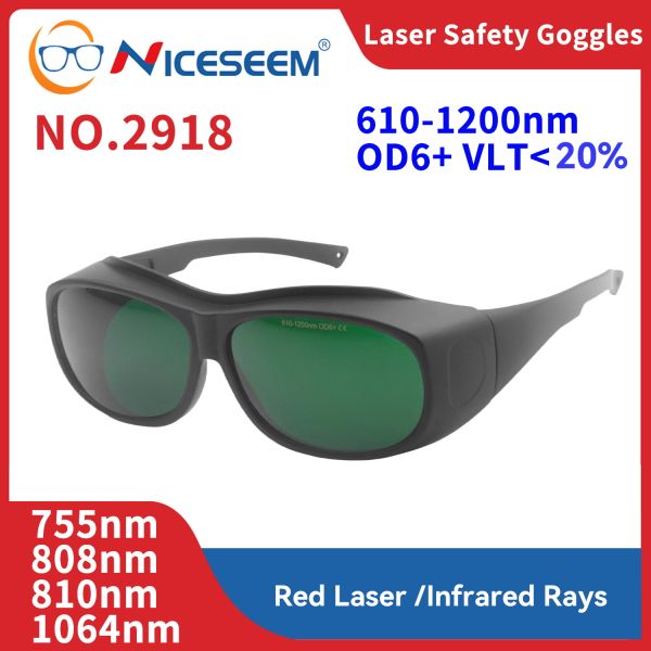 Laser protective lenses 1064nm safety glasses laser protective glasses IPL SAFTY GLASSES co2 laser protection glasses Laser protective glasses certified 610-1200nm OD6 laser protector laser protective