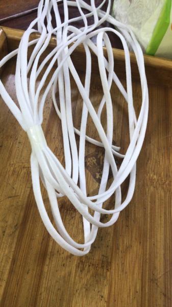 N95 Mask Elastic Band 5mm Spandex Nylon Earloop For N95/KN95 Mask