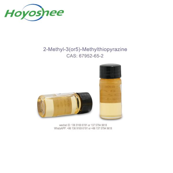 liquid 2-Methyl-3(Or5)-Methylthiopyrazine CAS 67952-65-2 Savory Flavor Enhancer