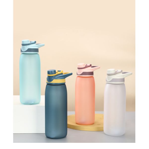 Stocked Outdoor Activity Gym Portable BPA Free Plastic Sports Water Bottle with Time