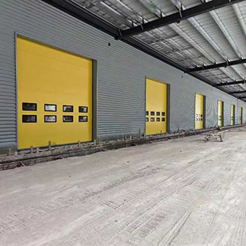Industrial Automatic Overhead Windproof Sectional Steel Overhead Doors For General Storage Warehouses