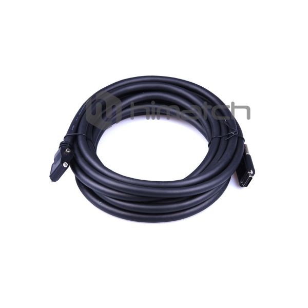 PVC Jacket Camera Link Cable Right Angle Up And Down For Industrial CCD Camera