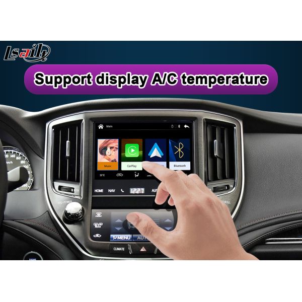 Apple CarPlay Interface for Crown S210 AWS210 GRS210 GWS214 GWS215 Majesta Athlete Royal Saloon Integrated Android Auto, Reverse Camera, AC Climate