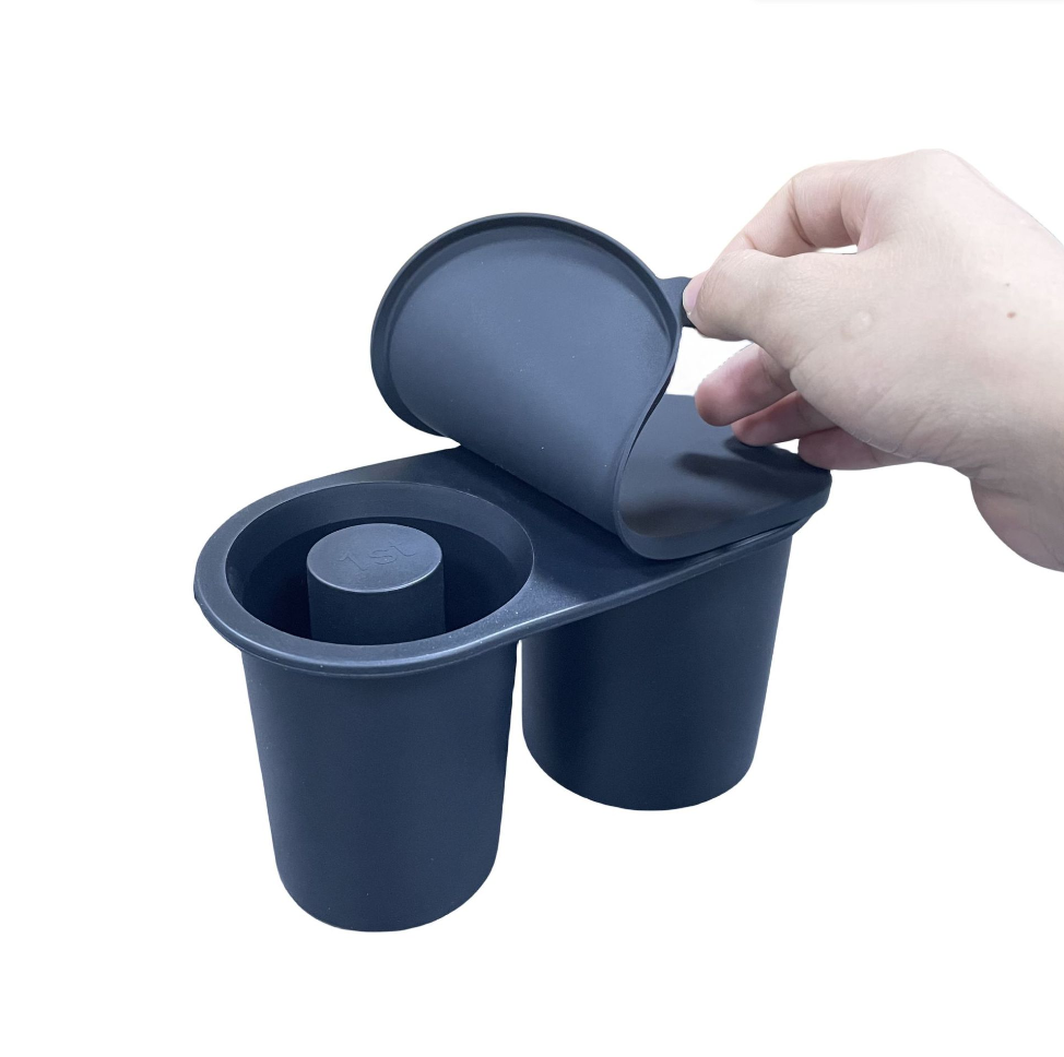 Exclusive Patent Reusable Silicone Ice Hollow Cylinder Tray Mold for Stanli Beer Cup