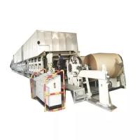 Wheat Straw Corrugated Kraft Paper Making Machinery 400m/Min