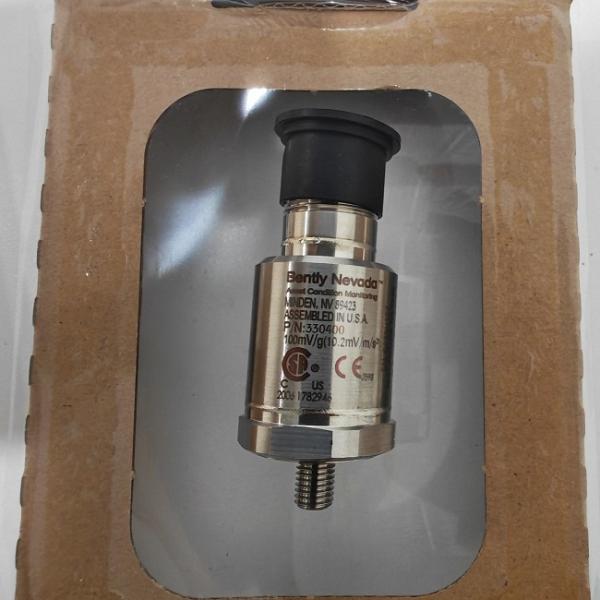 Bentley Nevada 330400-01-05 Acelerómetro 1/4-28 UNF Integral Stud Aprobaciones múltiples