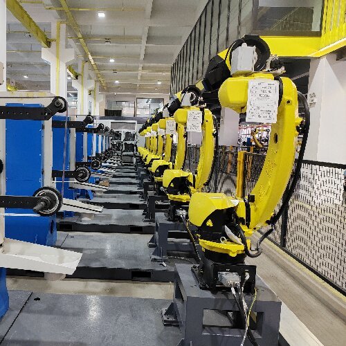 Automated Surface Correction Robotic Grinding Polishing Deburring System
