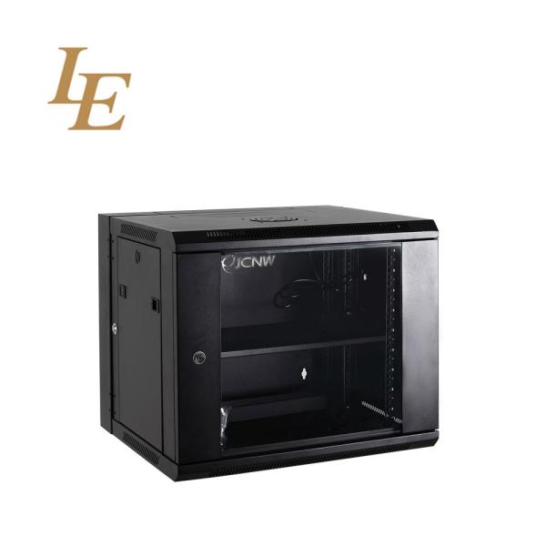 Cold Rolled Steel Computer Network Rack Wall Mounted Cabinets 600mm Width