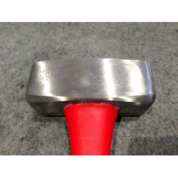 German Type Forged carbon steel Hand Stoning Club Hammer with 3 Colors Plastic handle (XL0070)
