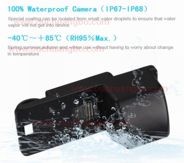 Ouchuangb car night waterproof rear camera for Buick Park Avenue 5.961mm*4.276mm PAL /NTSC OCB-T6889