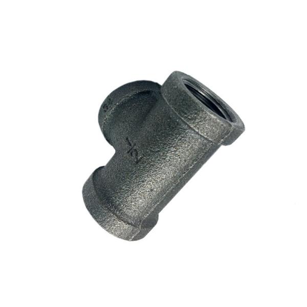 Tee DN15 Threaded Cast Malleable Iron Pipe Fittings