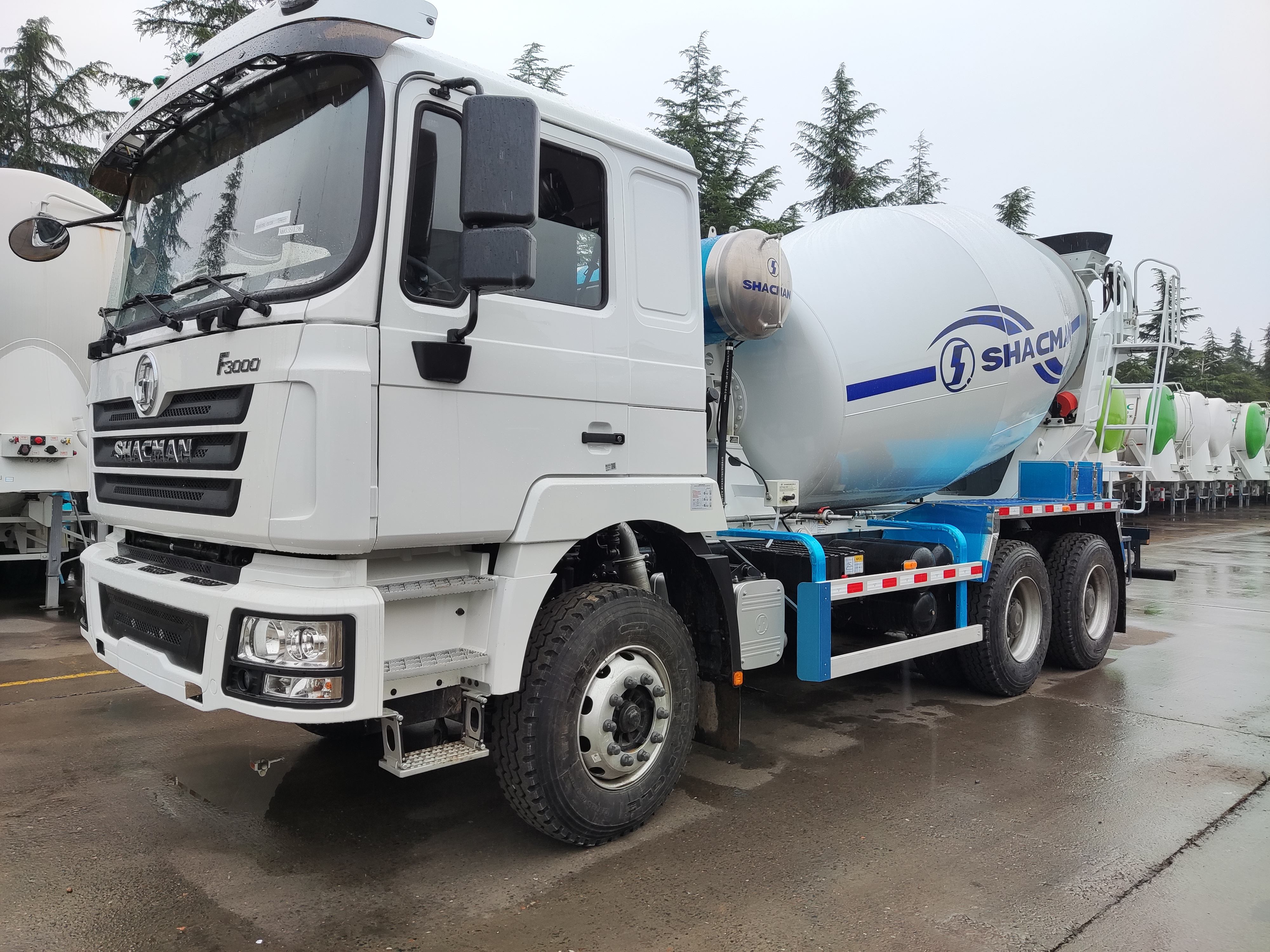 SHACMAN F3000 бетонный смеситель грузовик 6x4 336hp EuroV бетонный агитатор грузовик