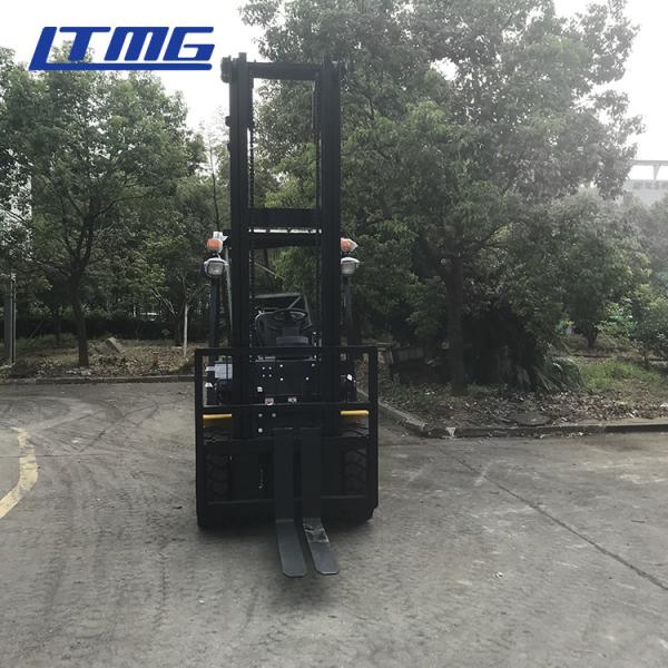 LTMG Side Shift 3 .5 Ton Gas Powered Forklift , 4 Wheel Drive Forklift With Cabin
