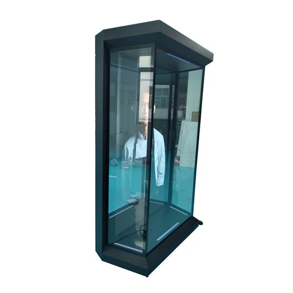 Holobox de 75 pulgadas con pantalla LCD transparente de alto contraste para eventos y exhibiciones de joyería de lujo