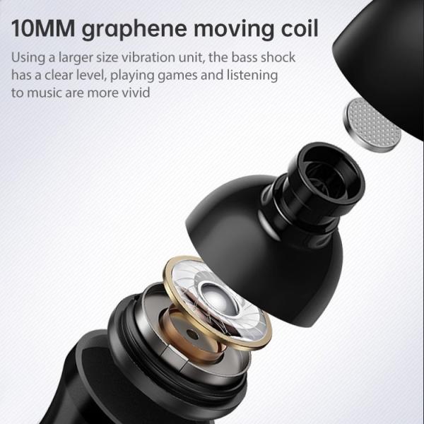 Lenovo QF320 Wired In Ear Earphones Black With C Certification