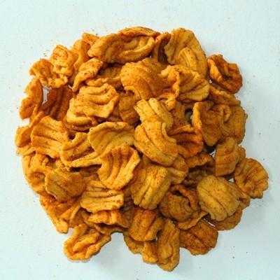 CE certified with vibrating seasoner feeder batch type small potato chips seasoning machine