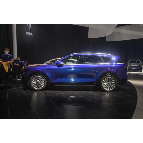 Pure Electric Black VOYAH FREE EV Suv with Ultra-long Endurance and Luxury Design 2023