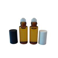Personalize o Tamanho do Roll-On de Óleo Essencial Âmbar 5ml/10ml/15ml Frascos de Vidro Com Conta-Gotas de Volume Ajustável
