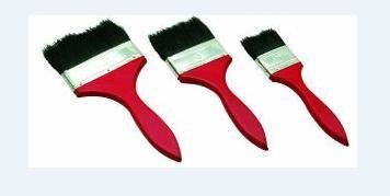 Red Wooden Handle Paint Brush with Pure Bristle and Customized Request