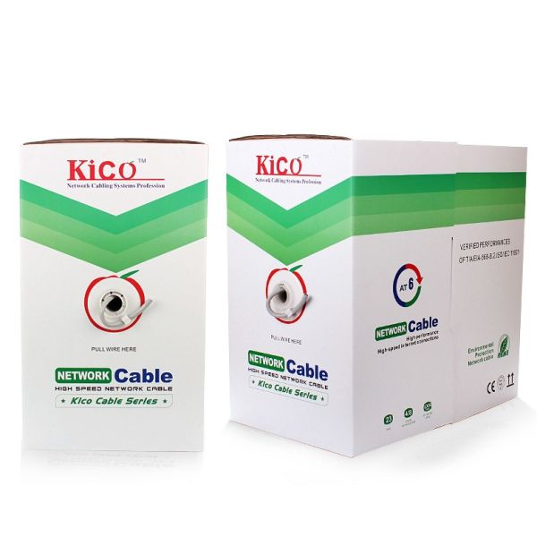 Lan гигабита CAT6A привязывает чистой бескислородной 4 пары защищаемые медью переплетенные