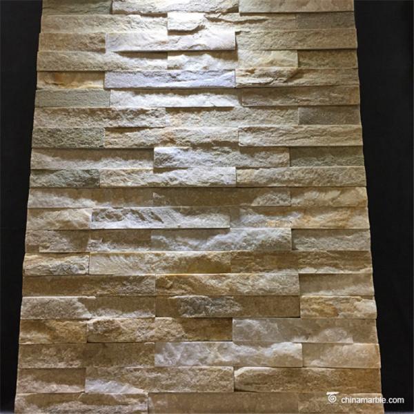 Cultured Quartzite Stone Veneer Mini Panel , Quartzite Ledgestone Veneer